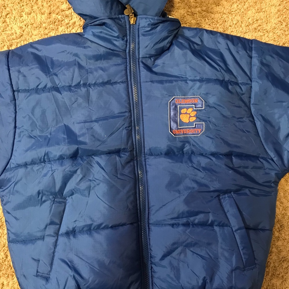 Reversible Clemson university coat